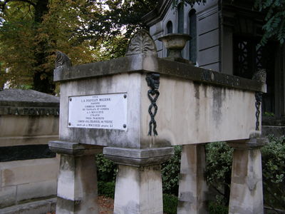 Grab von Molière