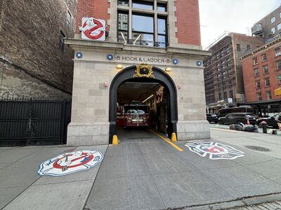 Ghostbusters Headquarter in New York City