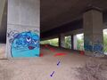 Attentatbuback12b Buback Fahrstrecke Abstellort Fotograf entgegenkommend.jpg
